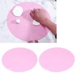ZJchao Non-Stick Round Silicone Baking Mats 2PCS