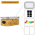 Stusgo 4PCS Airtight Pasta Storage Containers