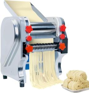 Electric Noodle Maker with Adjustable Roller and Cutter