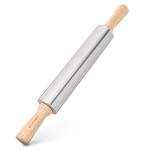 Stainless Steel Non-Stick Rolling Pin with Handles