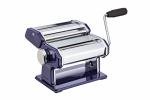 Manual Pasta Maker with 9 Thickness Settings, Blue