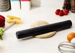 Black Marble Rolling Pin for Baking and Dough