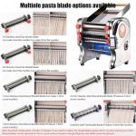 Electric Noodle Maker with Adjustable Roller and Cutter