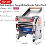 Electric Pasta Maker - 550W Machine for Spaghetti and Noodles