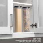 Airtight Tall Pasta Storage Container with Lid