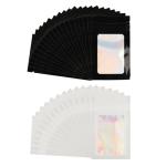 120 Pcs Resealable Metallic Foil Pouches