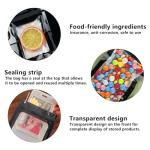 120 Pcs Resealable Metallic Foil Pouches