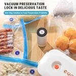 Portable Handheld Vacuum Sealer for Food and Clothes