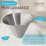 Sabatier Stainless Steel Conical Strainer with Handle