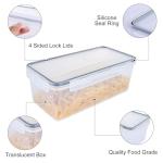 4-Pack Pasta Storage Containers with Lids