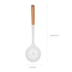 Silicone Slotted Spoon for Cooking Pasta and Straining