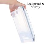 4-Pack Pasta Storage Containers with Lids