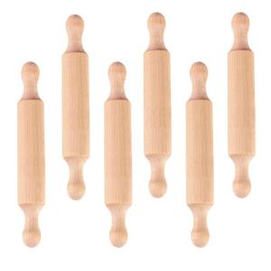 Mini Wooden Rolling Pins Set for Baking and Crafts