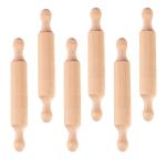 Mini Wooden Rolling Pins Set for Baking and Crafts