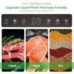 5-in-1 Food Vacuum Sealer for Storage & Sous Vide