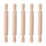 5-Piece Wooden Rolling Pin Set for Baking