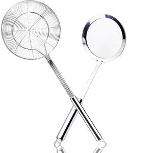 Aieraczy Stainless Steel Spider Strainer Skimmer Set