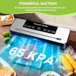 6-in-1 Powerful Food Vacuum Sealer with Cutter