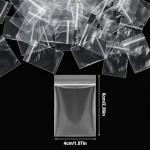 200 PCS Reusable Clear Zip Seal Bags