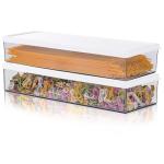 2 BPA-Free Clear Pasta Storage Containers