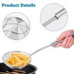 Aieraczy Stainless Steel Spider Strainer Skimmer Set