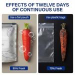 30PCS Reusable Aluminum Foil Freezer Bags Set