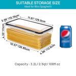 Vtopmart Airtight Pasta Storage Canisters - 4PCS Set