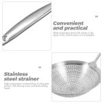 Stainless Steel Noodle Ladle with Long Handle