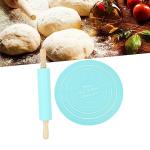 YUKERMARB Non-Stick Rolling Pin and Baking Mat Set