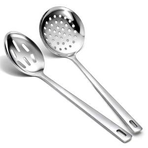 Berglander Stainless Steel Slotted Spoon Set 2 pcs