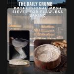 Stainless Steel Fine Mesh Strainer Set of 2