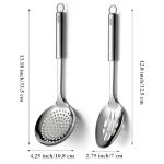 Berglander Stainless Steel Slotted Skimmer Spoon Set