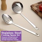 Berglander Stainless Steel Slotted Spoon Set 2 pcs