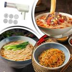 Cordless Electric Pasta Maker with Interchangeable Discs