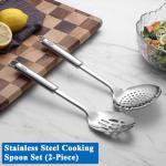 Berglander Stainless Steel Slotted Skimmer Spoon Set