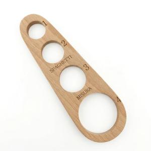 Wooden Spaghetti Measure Tool with Four Portion Holes