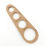 Wooden Spaghetti Measure Tool with Four Portion Holes
