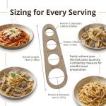 Wooden Spaghetti Measure Tool with Four Portion Holes
