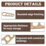 Wooden Spaghetti Measure Tool with Portion Control