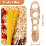 Wood Spaghetti Measurer with 4 Serving Portions