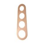 Rose Gold Stainless Steel Spaghetti Measuring Tool