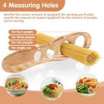 Wood Spaghetti Measurer with 4 Serving Portions
