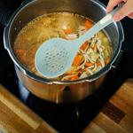 Silicone Noodle Strainer Spoon for Pasta Cooking