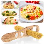 Wood Spaghetti Measurer with 4 Serving Portions