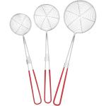 3-Piece Stainless Steel Pasta Strainer Set