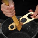 Golden Stainless Steel Spaghetti Portion Measuring Tool