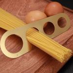 Golden Stainless Steel Spaghetti Portion Measuring Tool