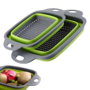 Collapsible Colander Set for Pasta and Veggies