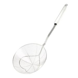 Stainless Steel Colander with Long Handle for Pasta