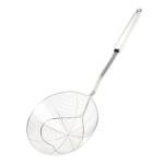 Stainless Steel Colander with Long Handle for Pasta